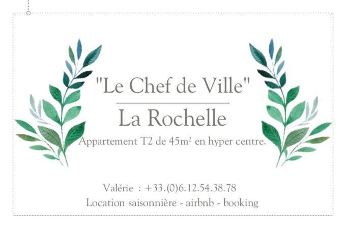 Superbe T2 De 45M² En Hyper Centre Apartment La Rochelle  Exterior photo